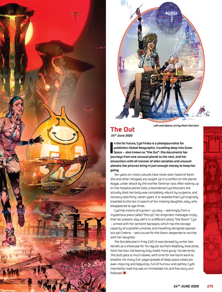 2000 AD Shop : 2000 AD: A Visual History 1977-2027 – A 50th