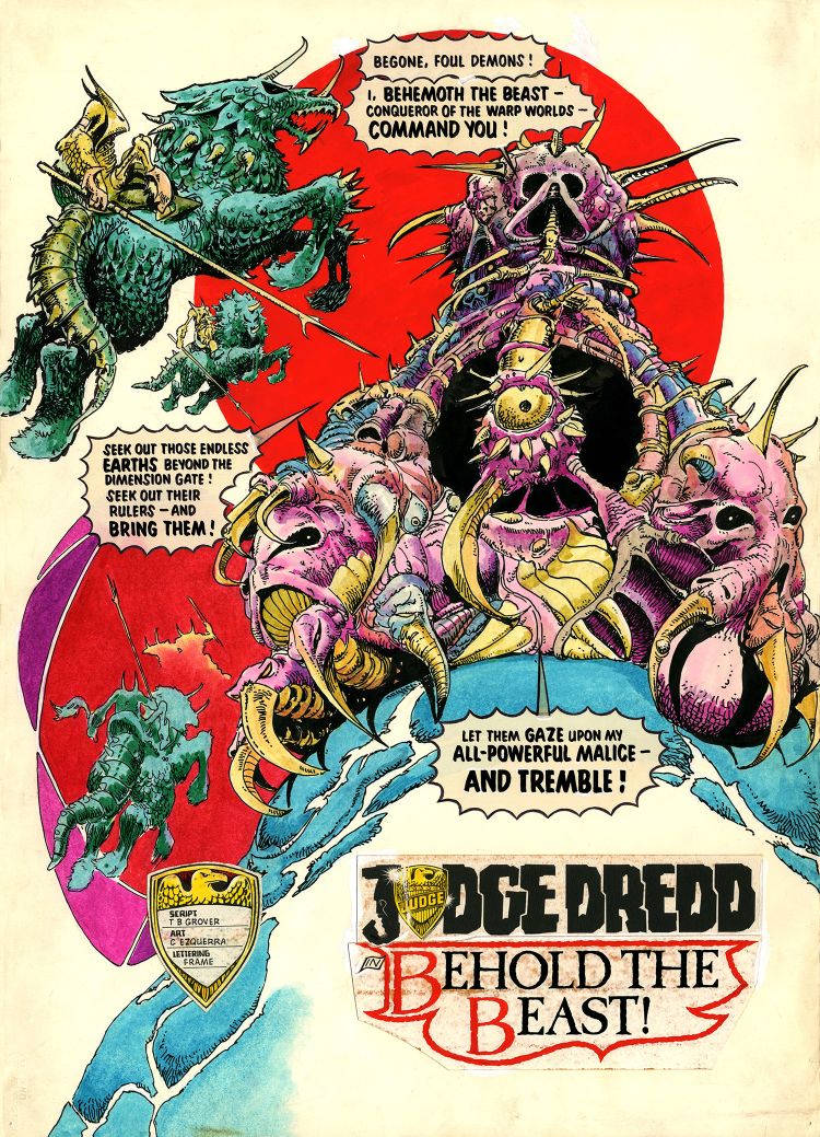 2000 AD Shop : Judge Dredd by Carlos Ezquerra: Apex Edition