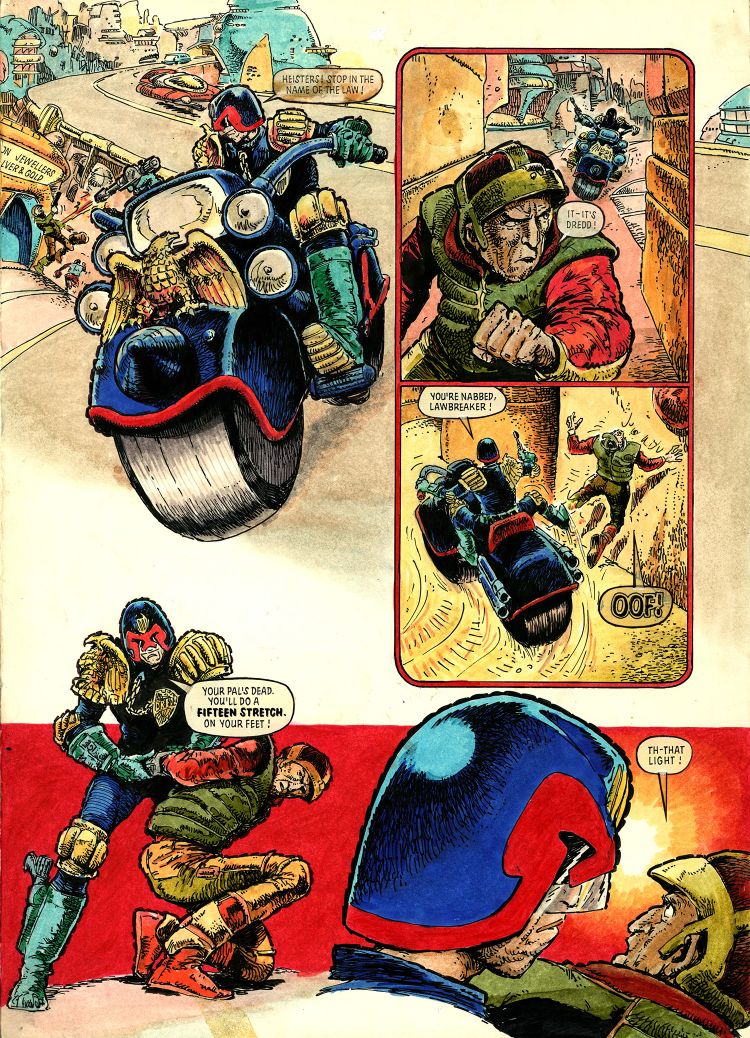 2000 AD Shop : Judge Dredd by Carlos Ezquerra: Apex Edition