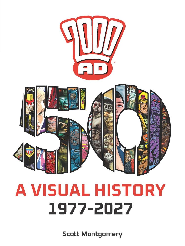 2000 AD Shop : 2000 AD: A Visual History 1977-2027 – A 50th