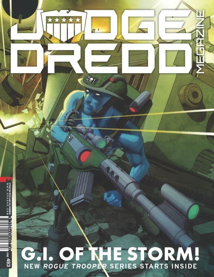 Judge Dredd Megazine 493