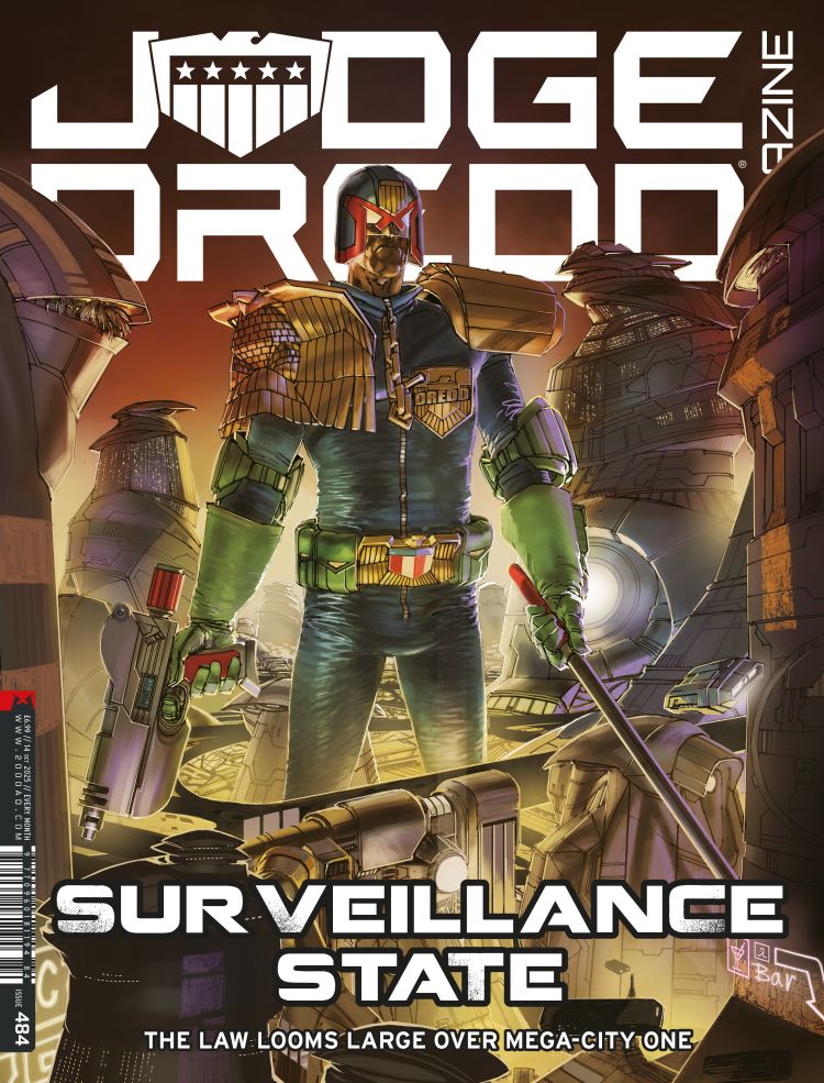 2000 AD Shop : Judge Dredge Megazine 484