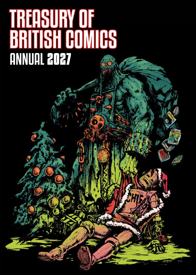 Treasury of British Comics Annual 2027 Webshop Exl Hardback