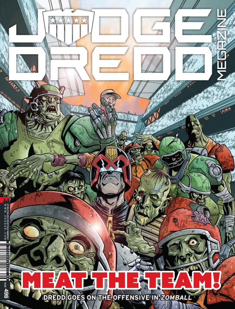 Judge Dredd Megazine 496